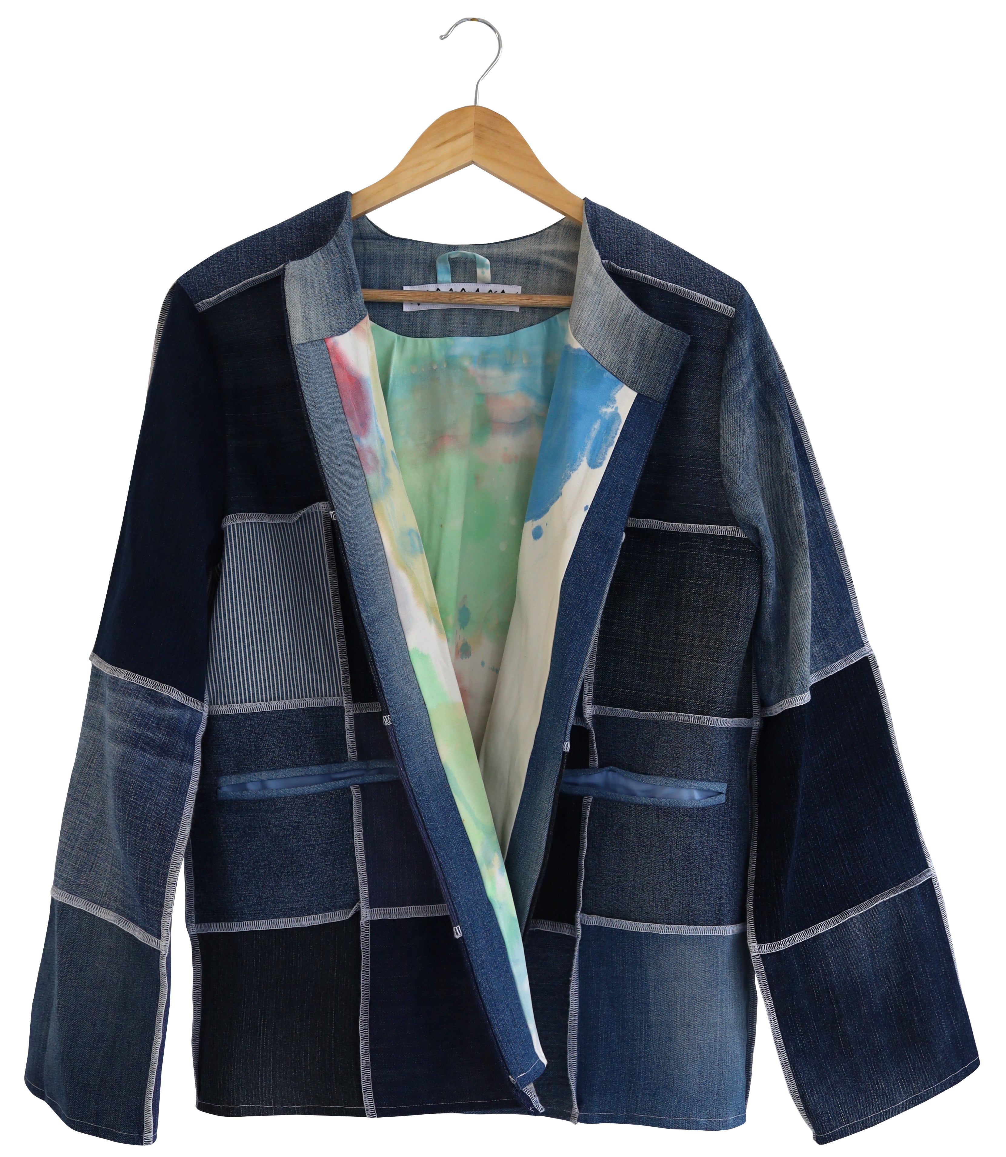 デザイナーズ・パッチワークジャケット