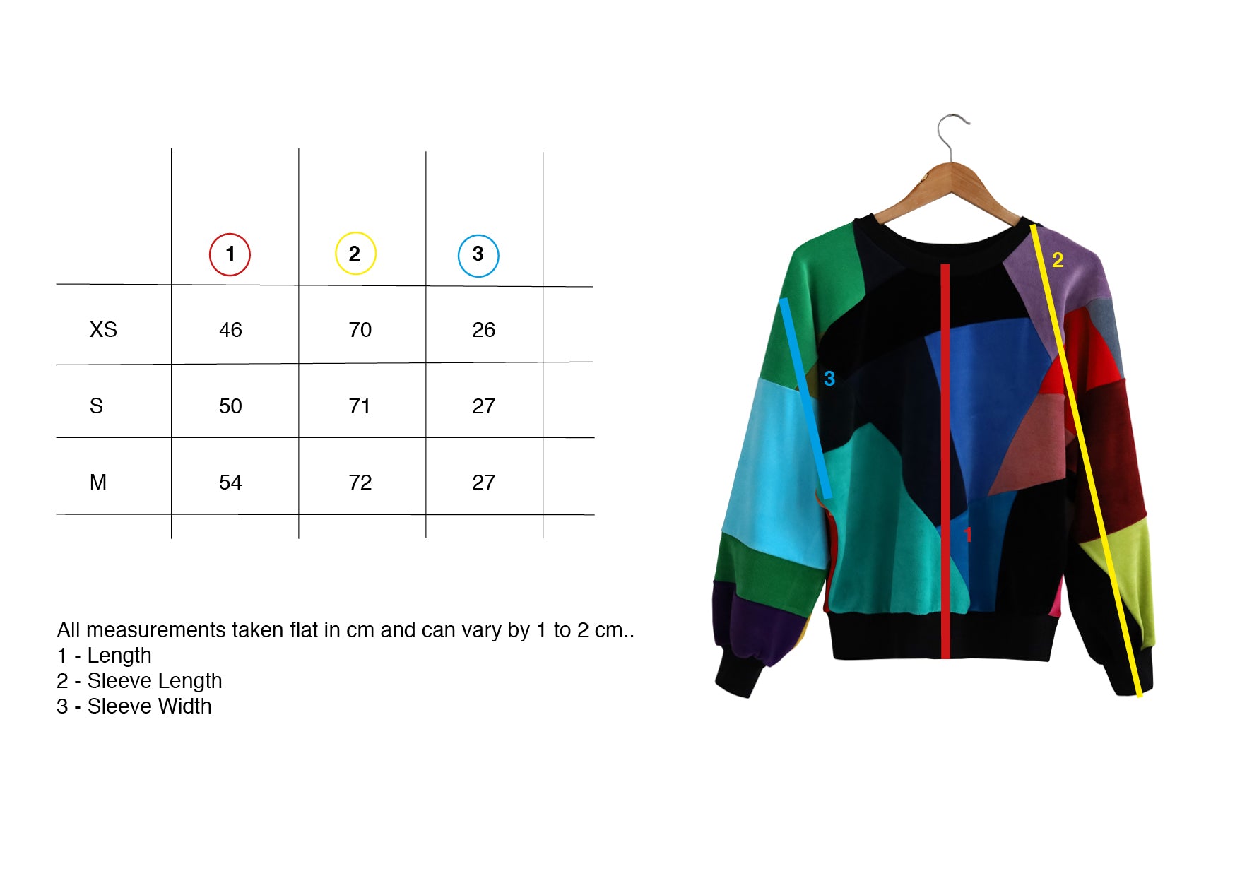 デザイナーズ・パッチワークセーター