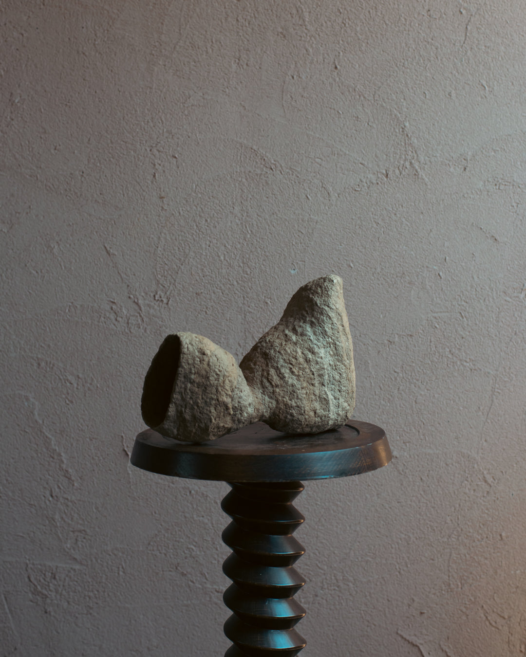 ADOBE small no.3 - Cave Opening Paper Pulp Sculpture