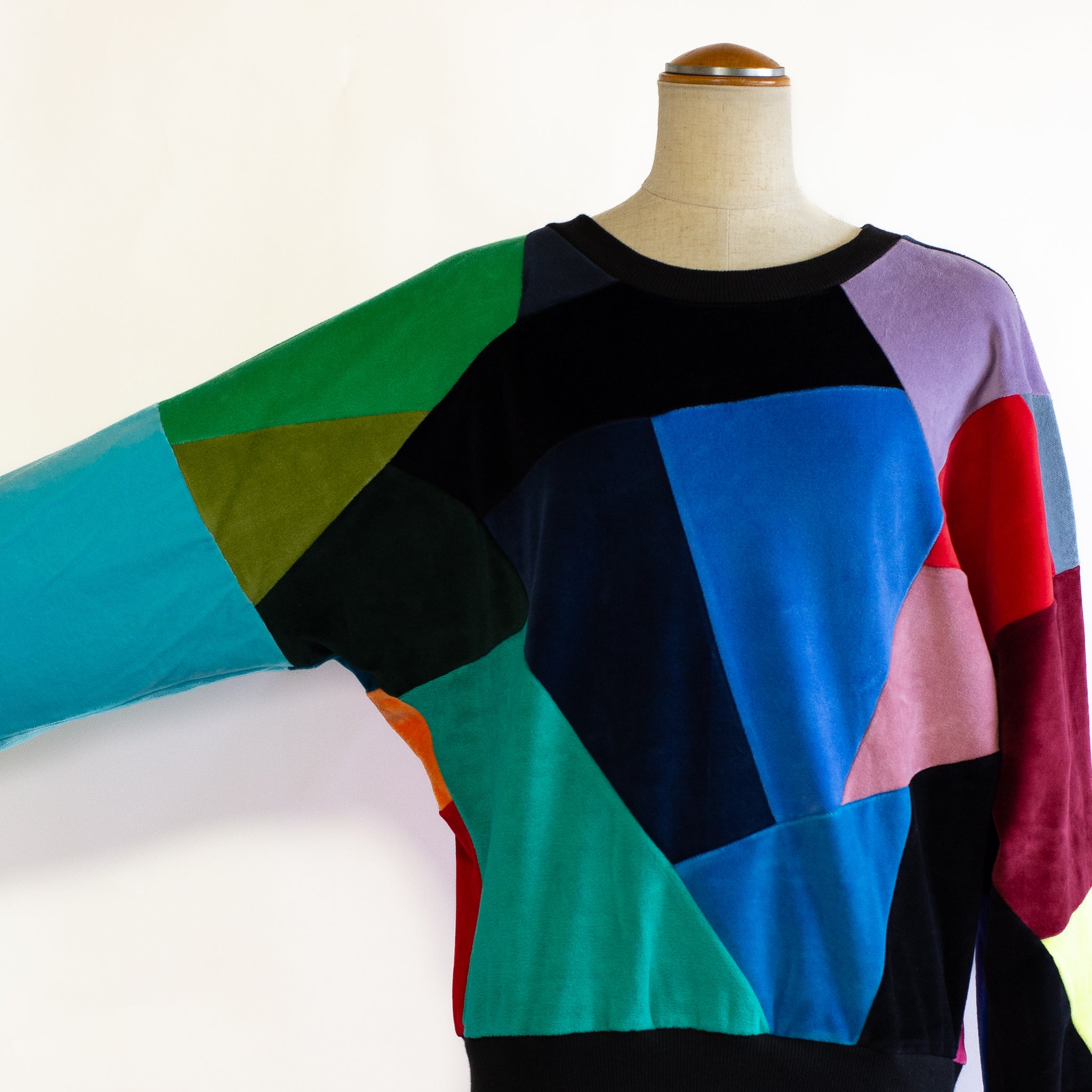 デザイナーズ・パッチワークセーター