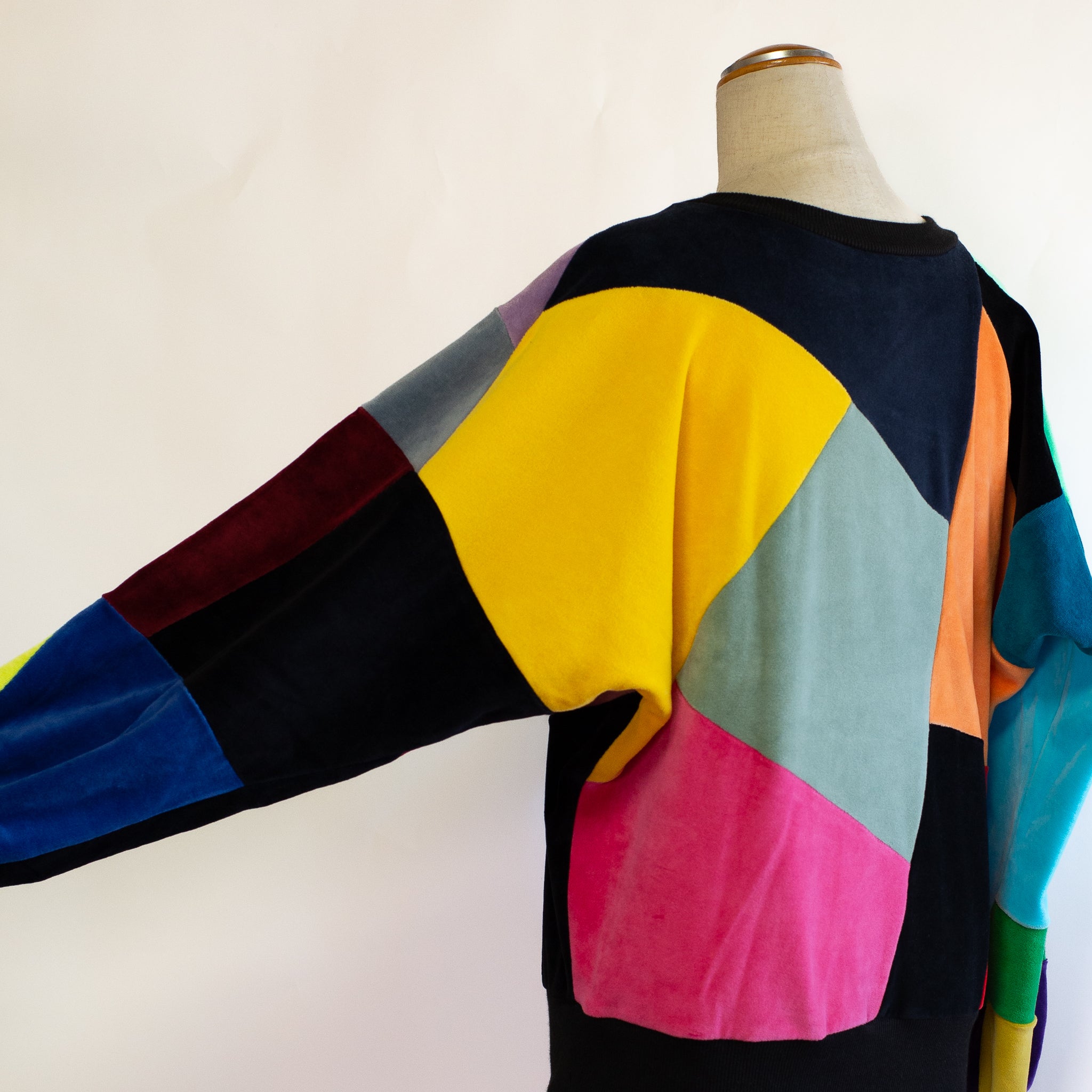 デザイナーズ・パッチワークセーター