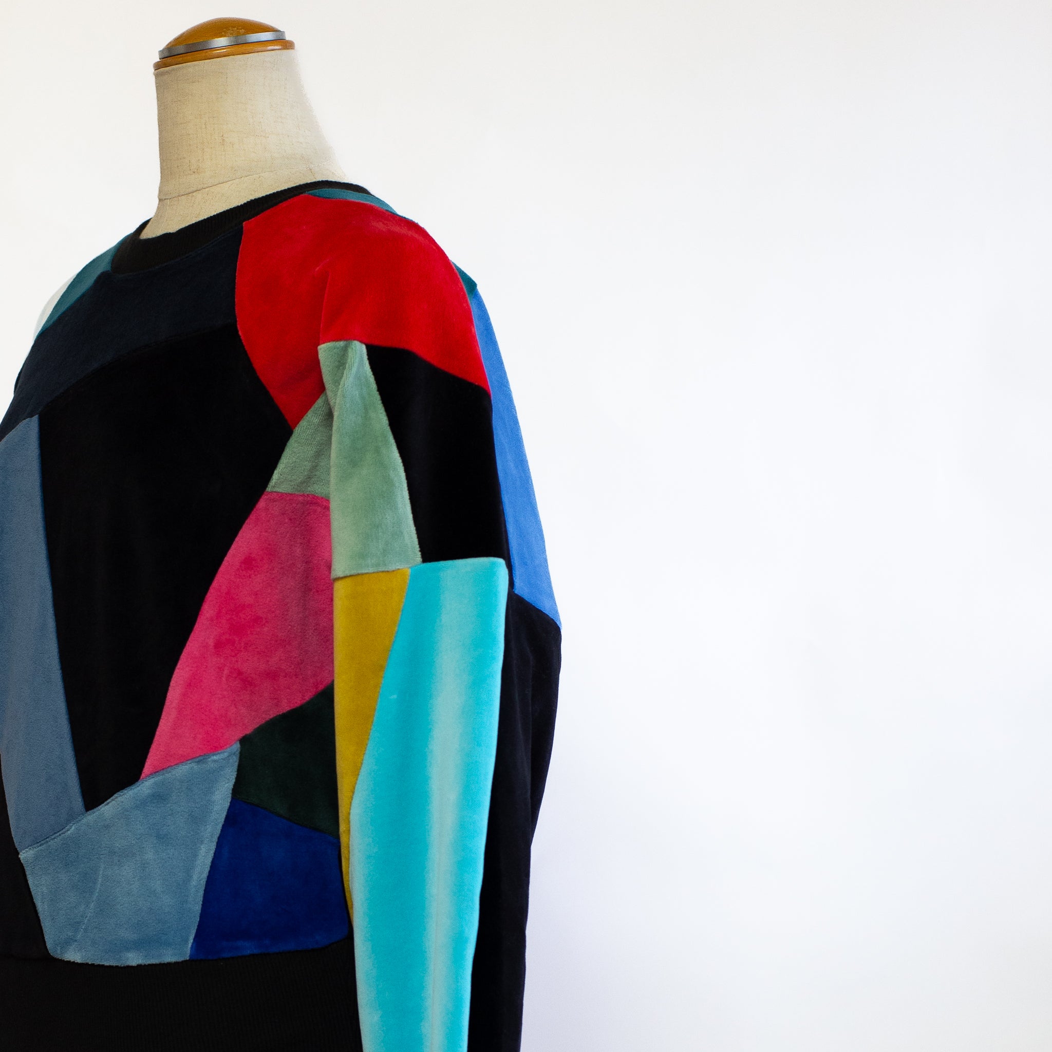 デザイナーズ・パッチワークセーター