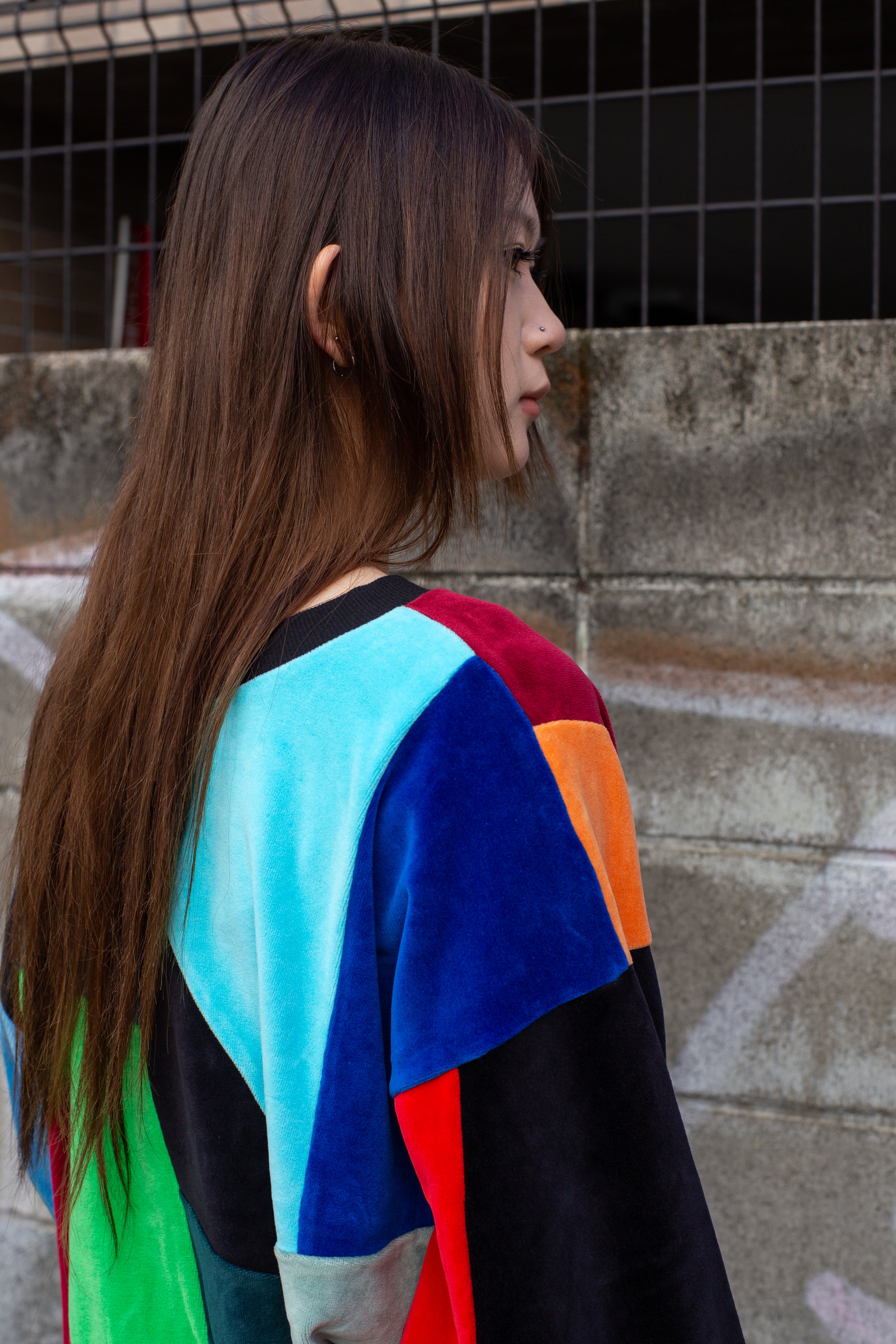 デザイナーズ・パッチワークセーター