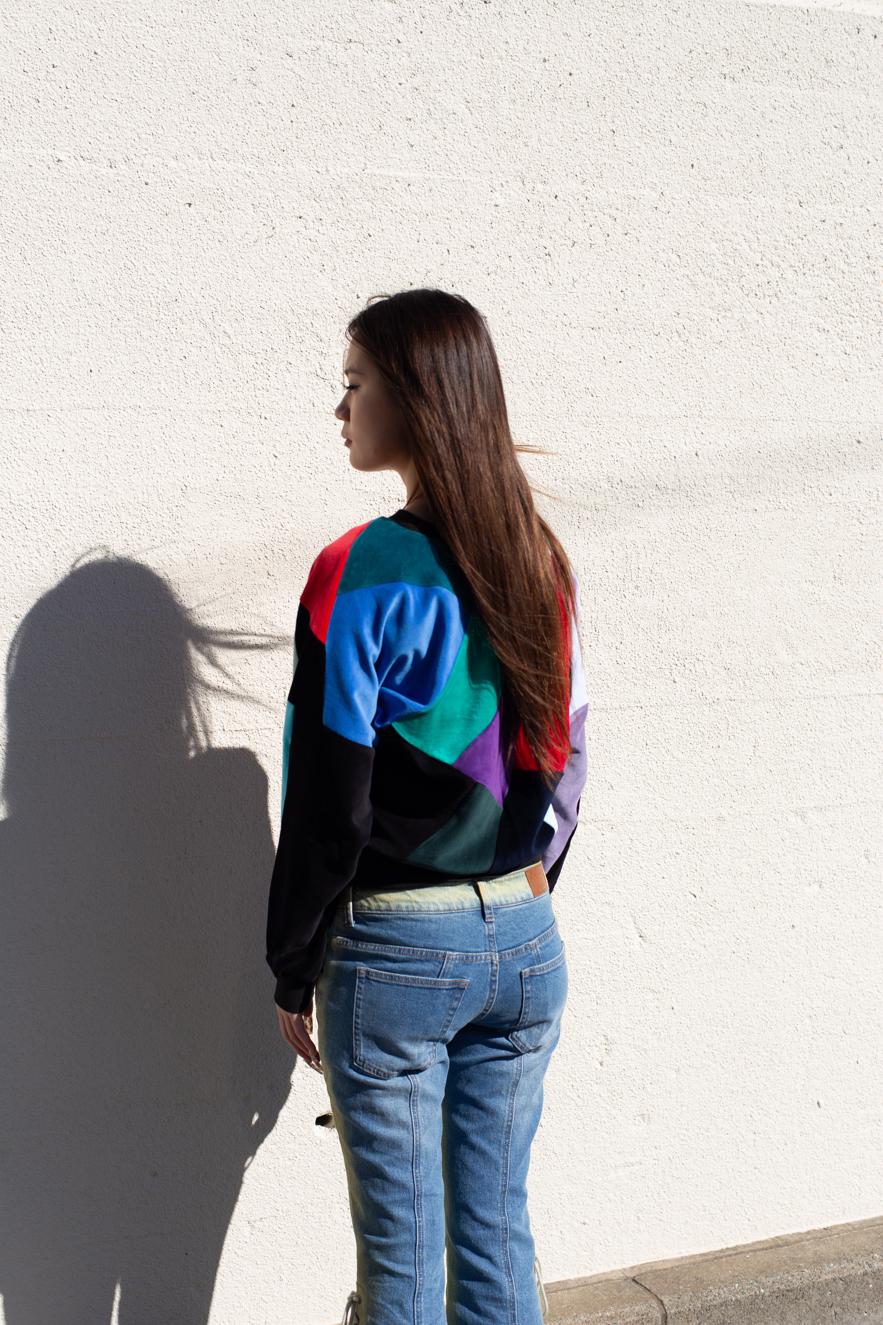 デザイナーズ・パッチワークセーター