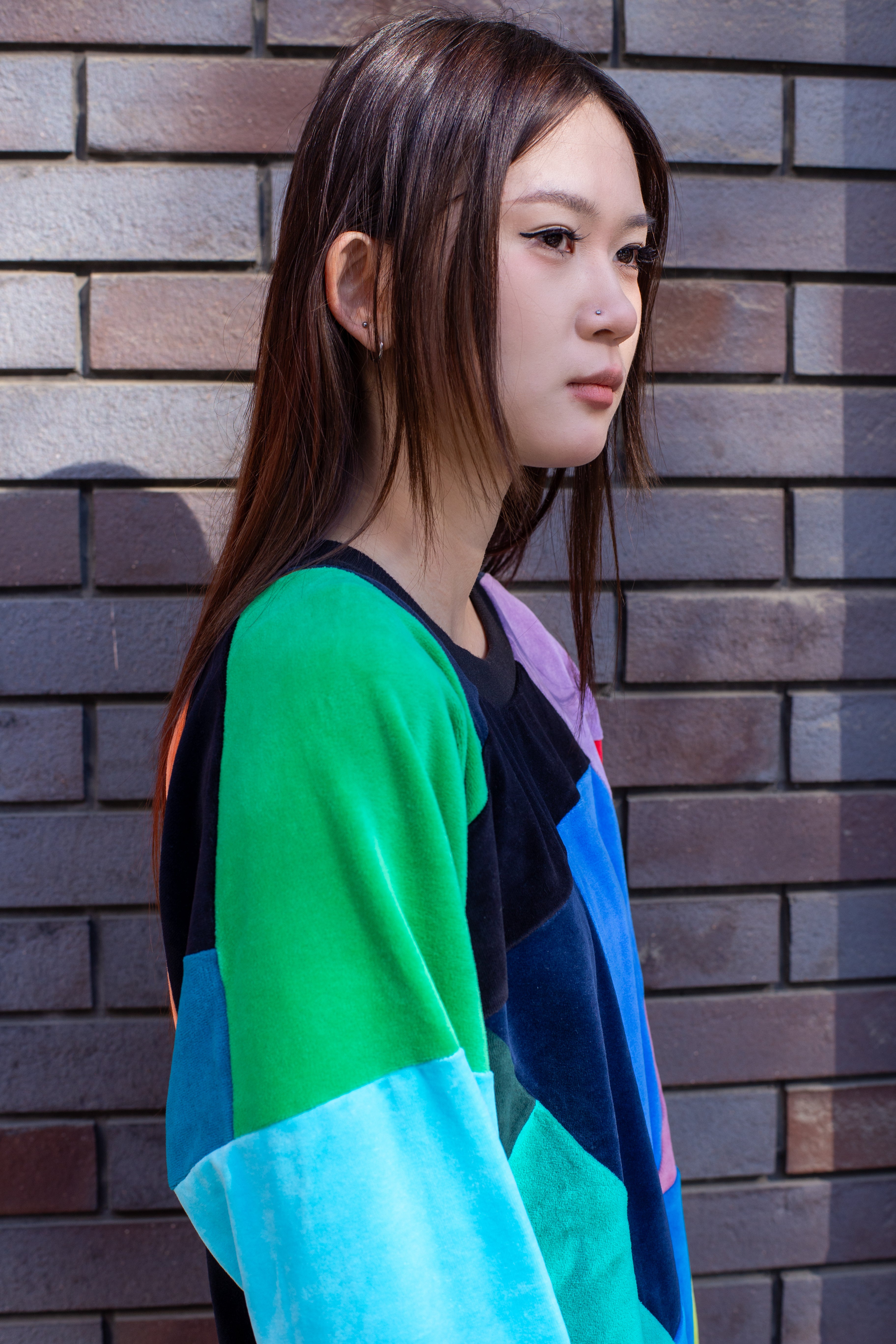 デザイナーズ・パッチワークセーター