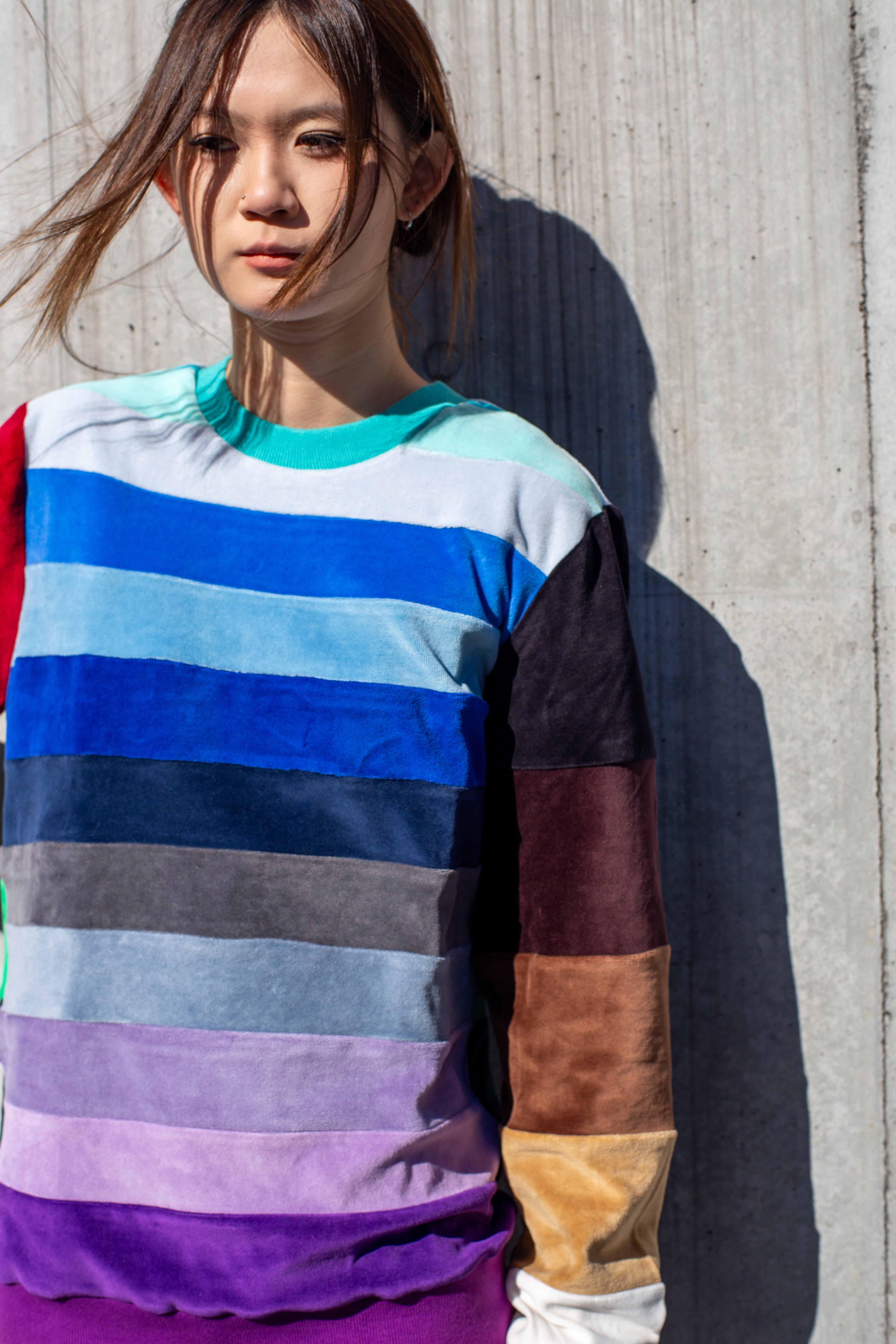 パッチワークセーター ・デザイナーズ