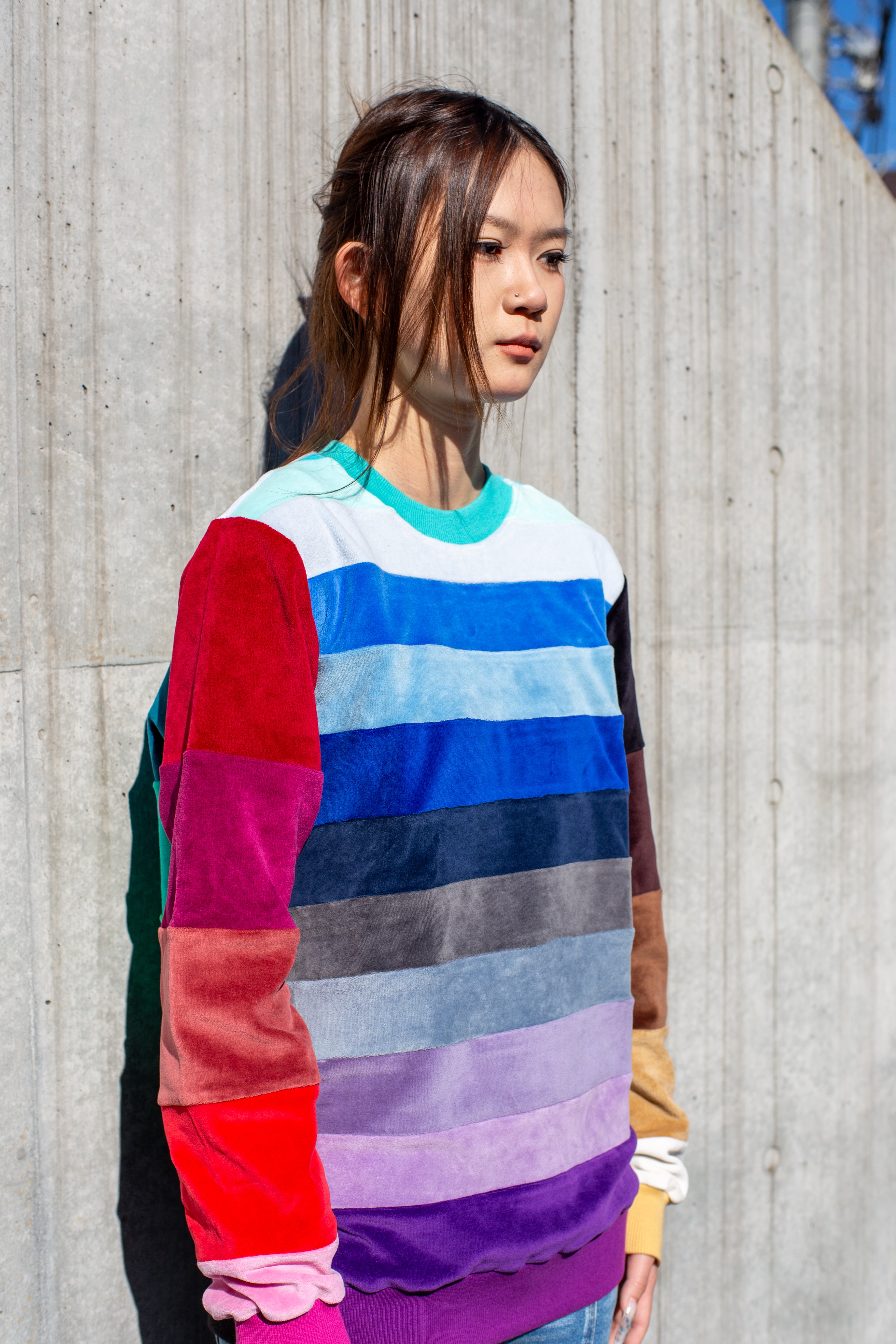 パッチワークセーター ・デザイナーズ