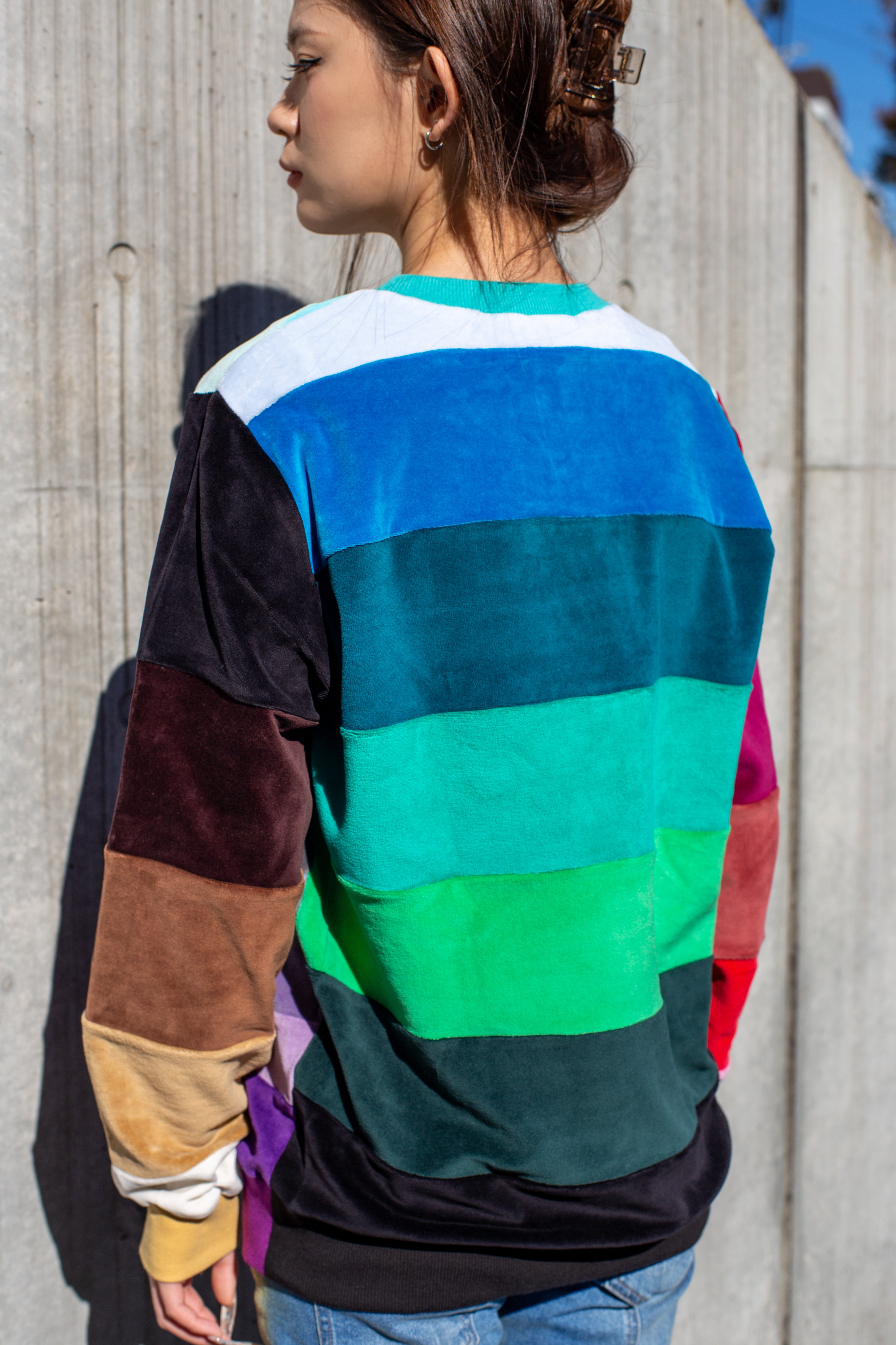 パッチワークセーター ・デザイナーズ