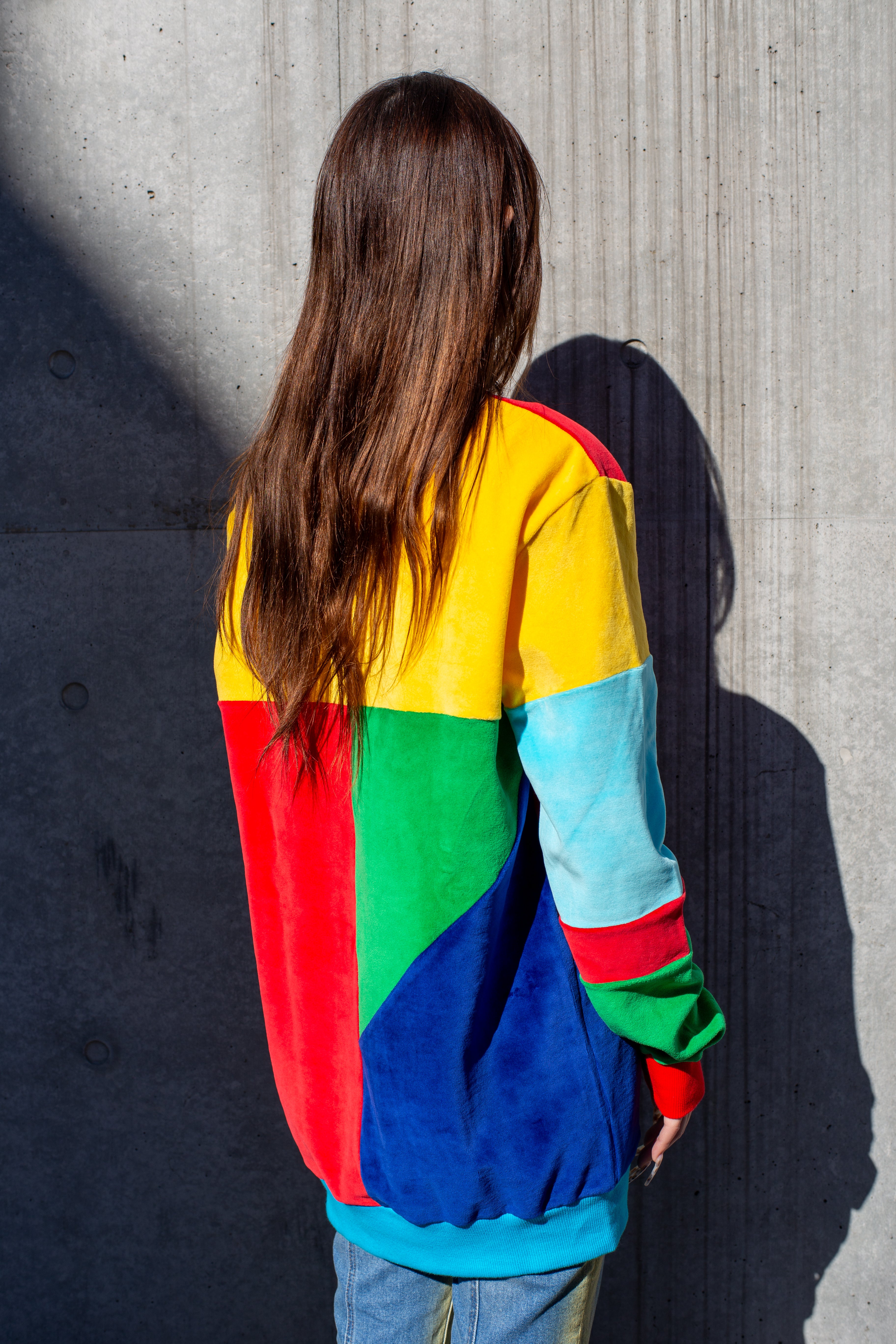 デザイナーズ・パッチワークセーター