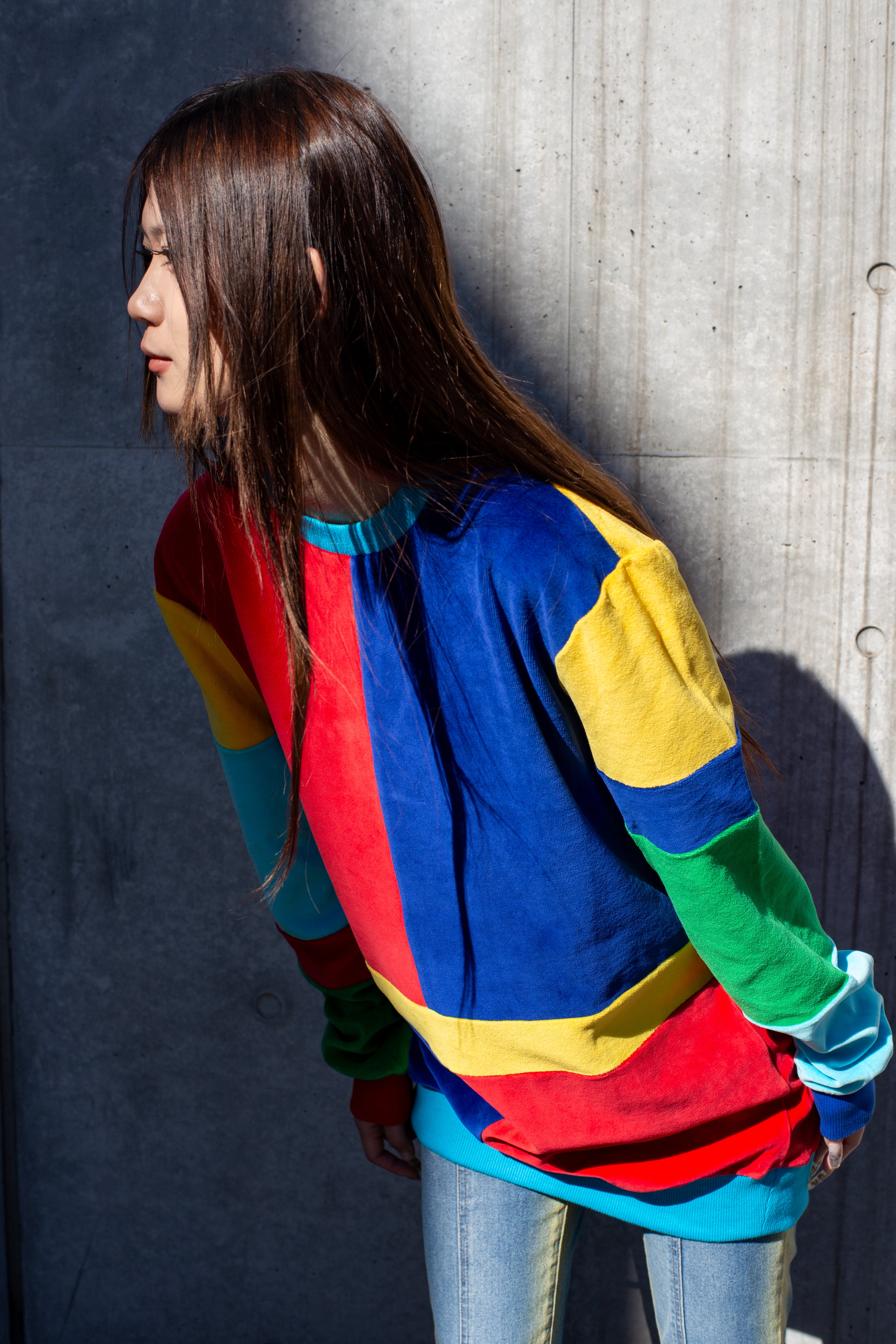 デザイナーズ・パッチワークセーター