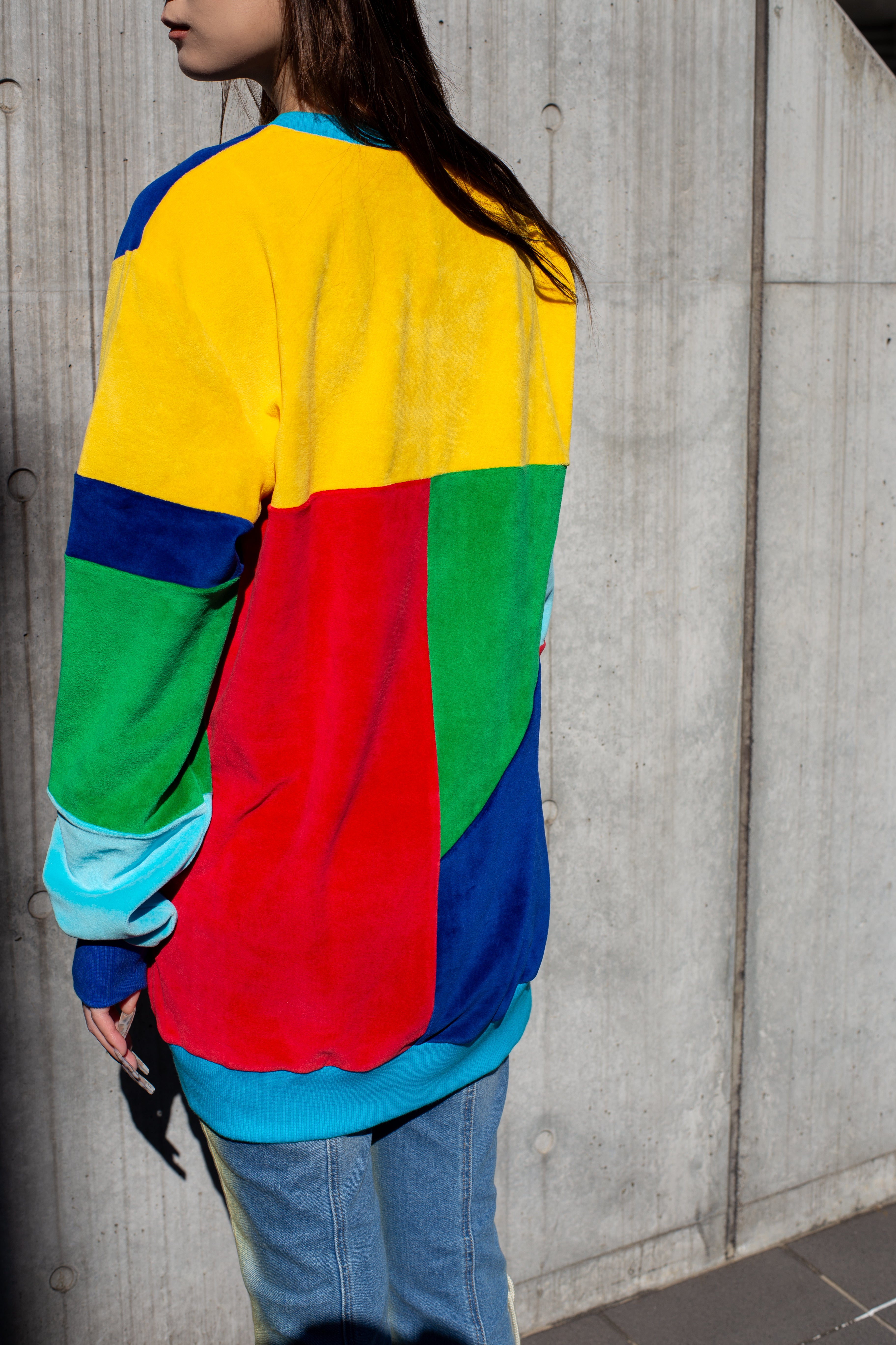 デザイナーズ・パッチワークセーター