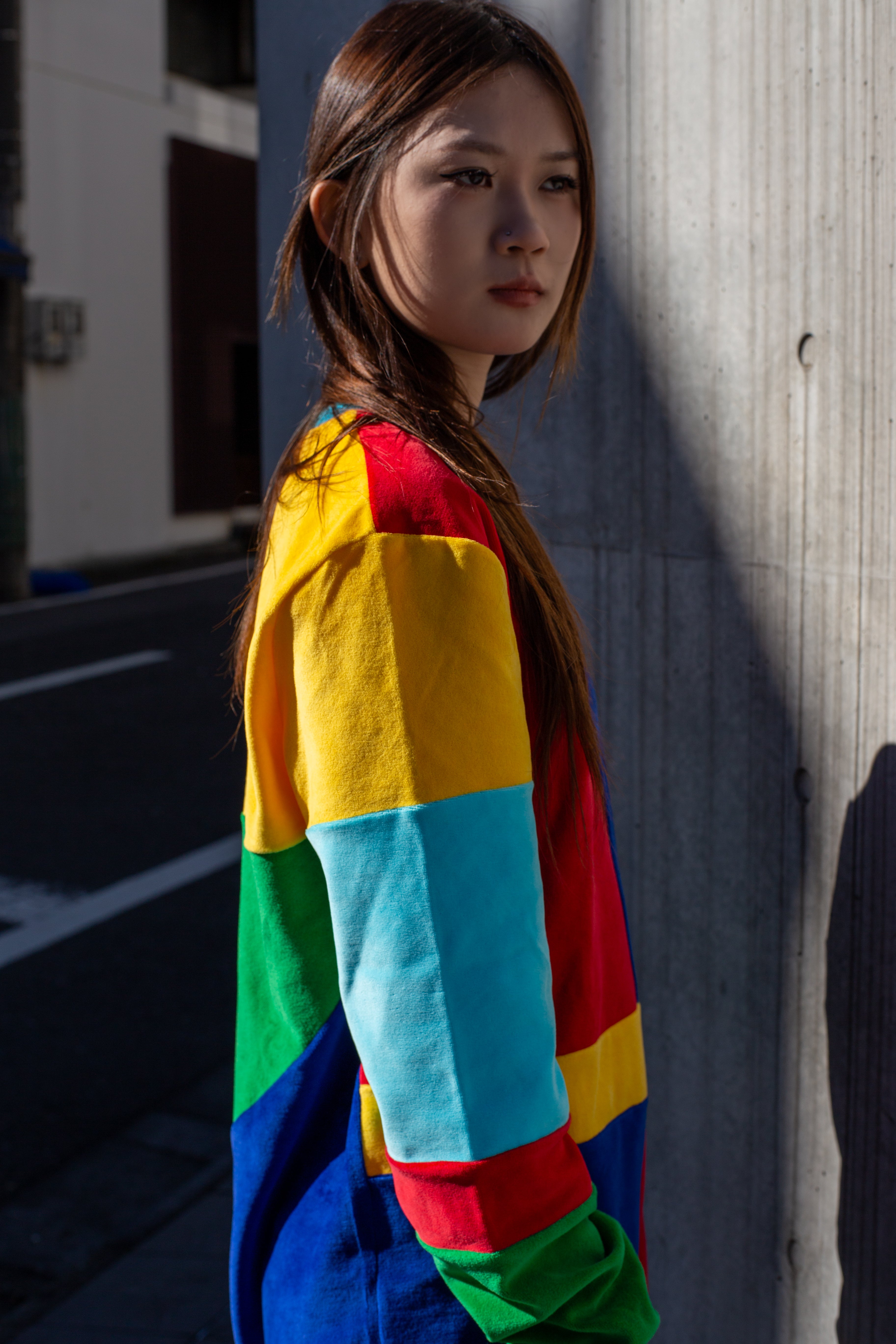 デザイナーズ・パッチワークセーター