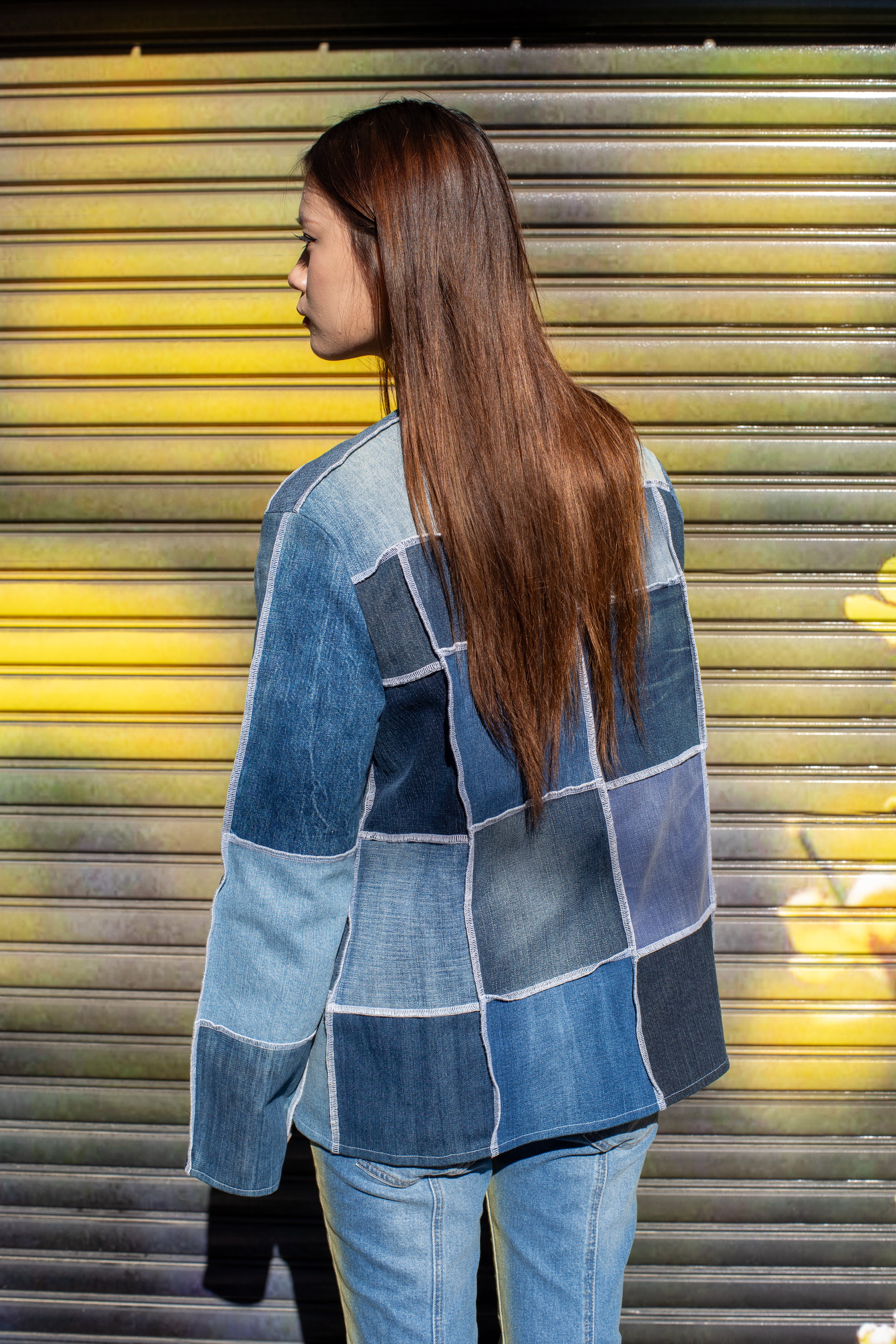 デザイナーズ・パッチワークジャケット