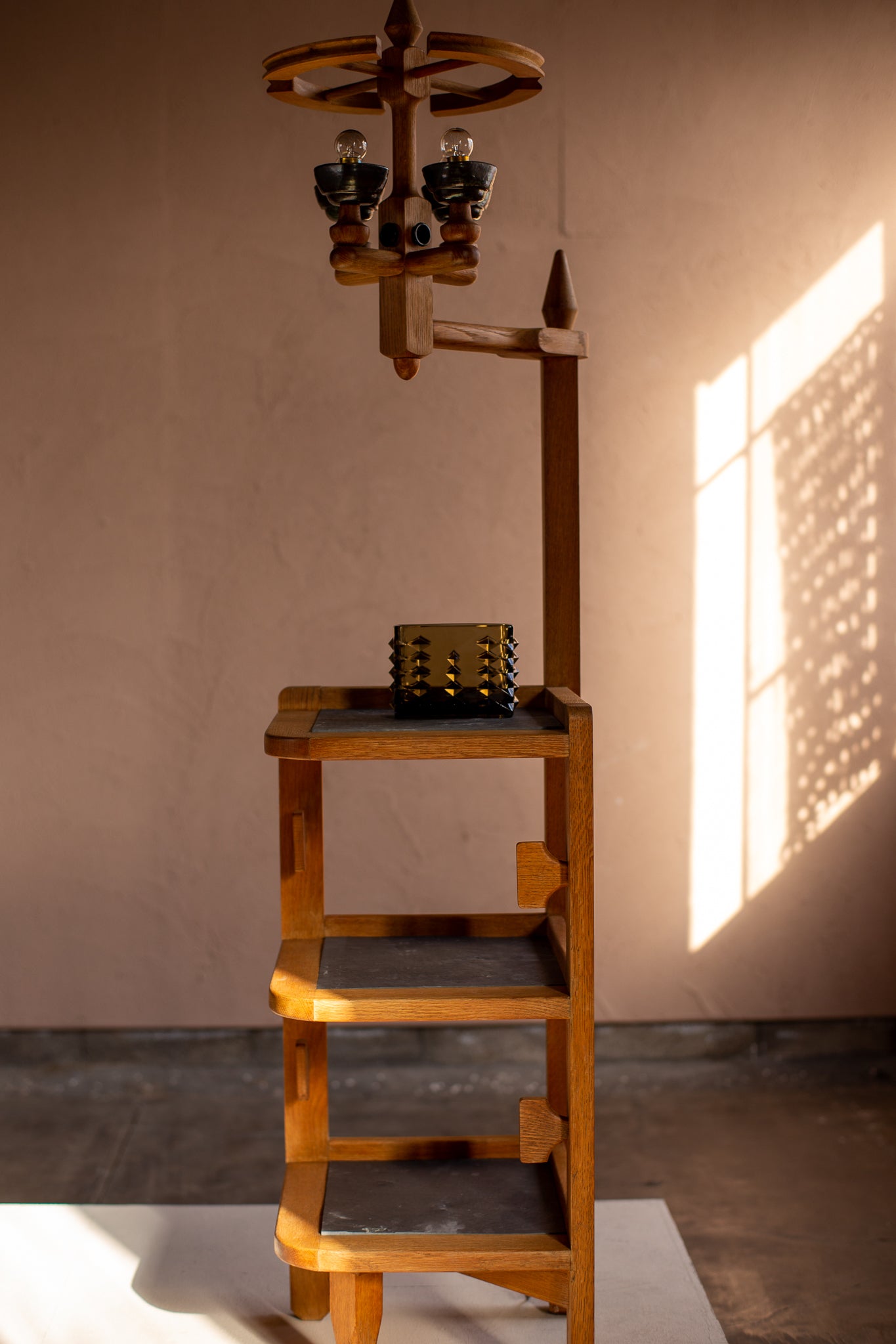 ビンテージ・ガラス・インテリア・ディスプレイ