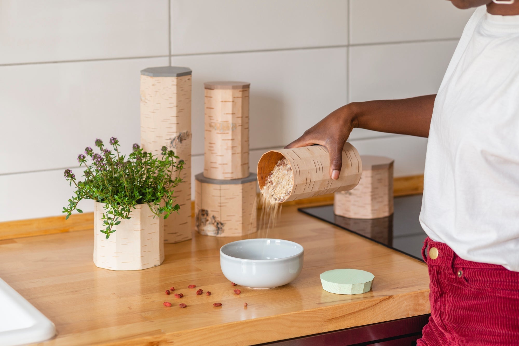 キャニスター フードコンテナー インテリア シリアル