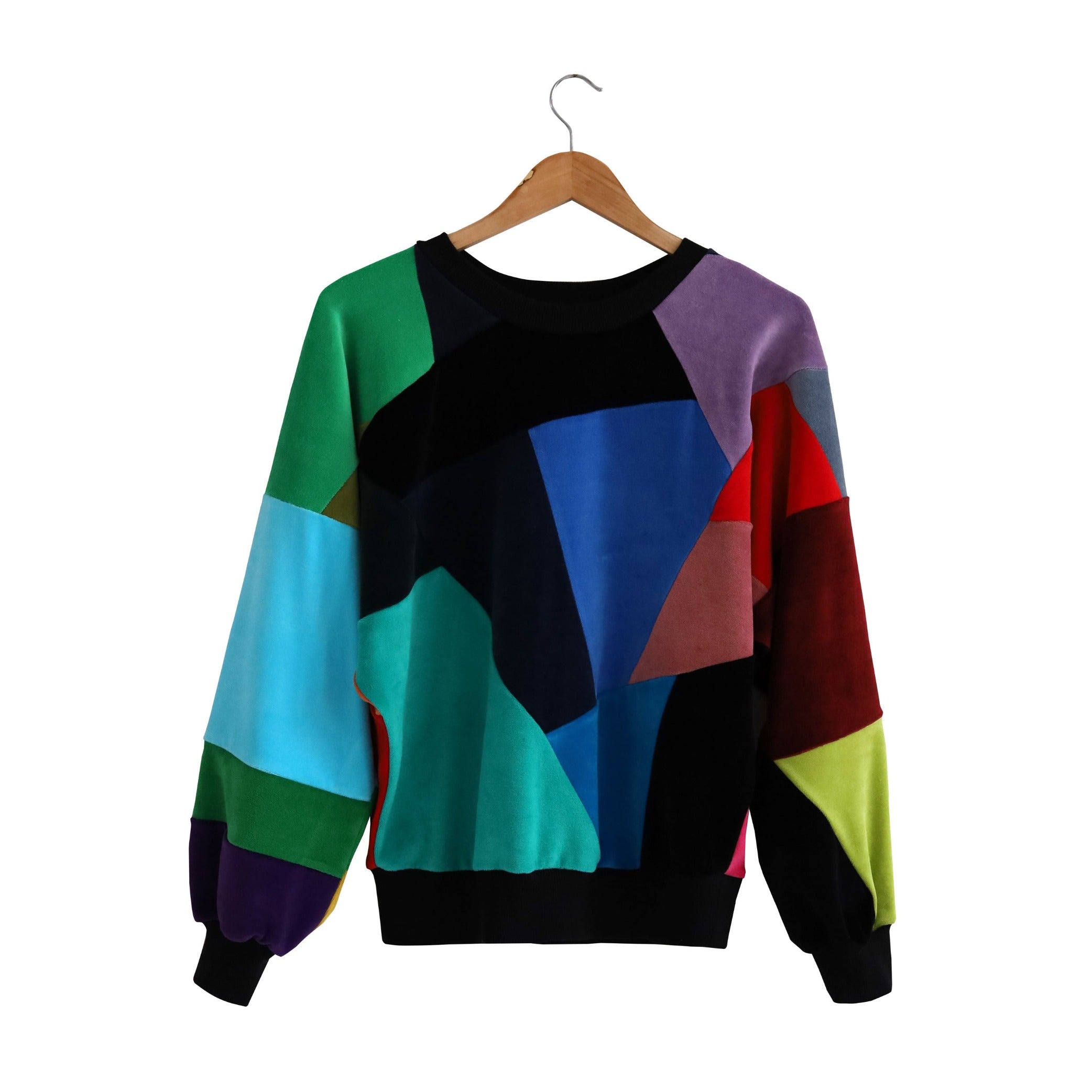 デザイナーズ・パッチワークセーター