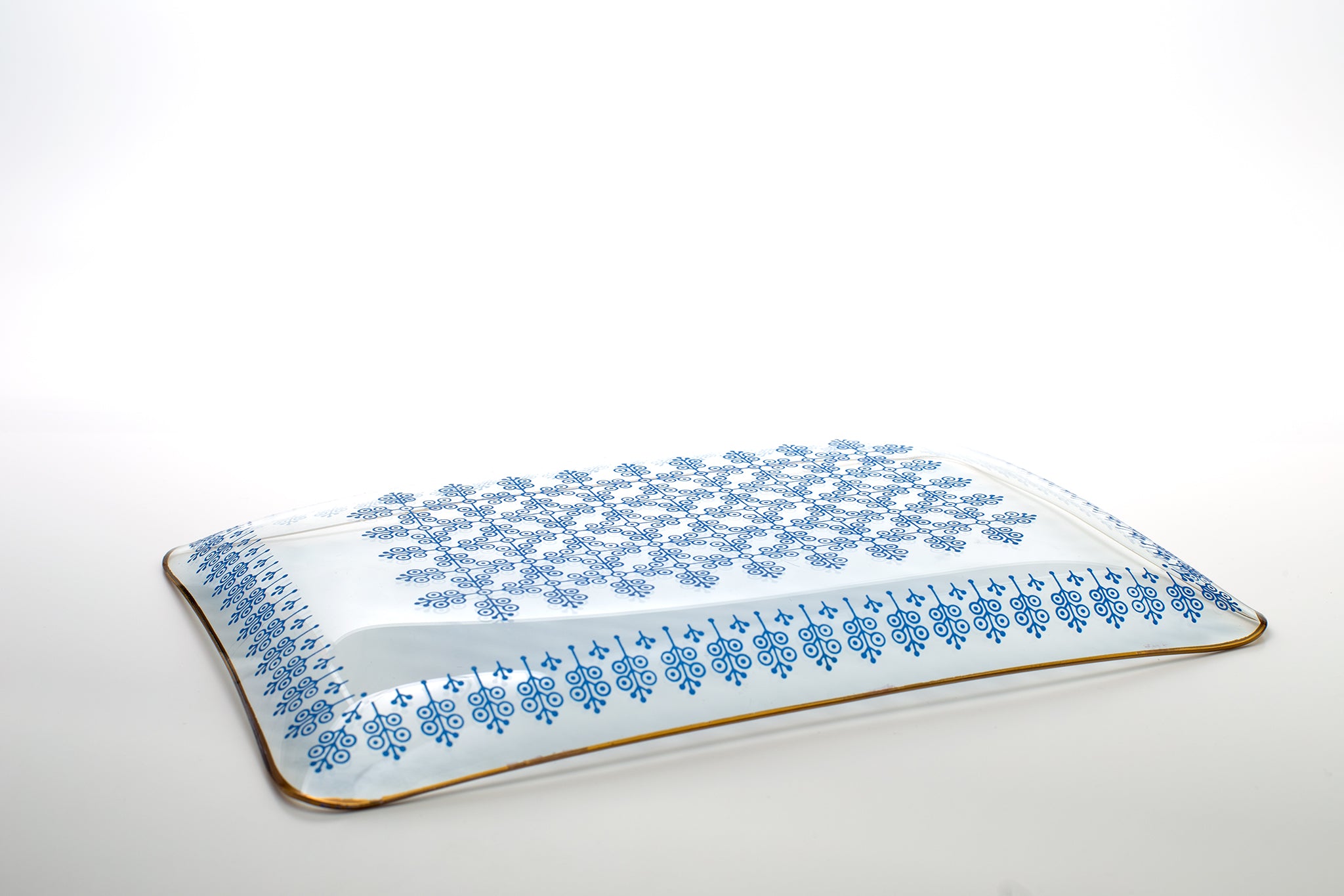 ビンテージ・ガラスプレート・インテリア・ディスプレイ