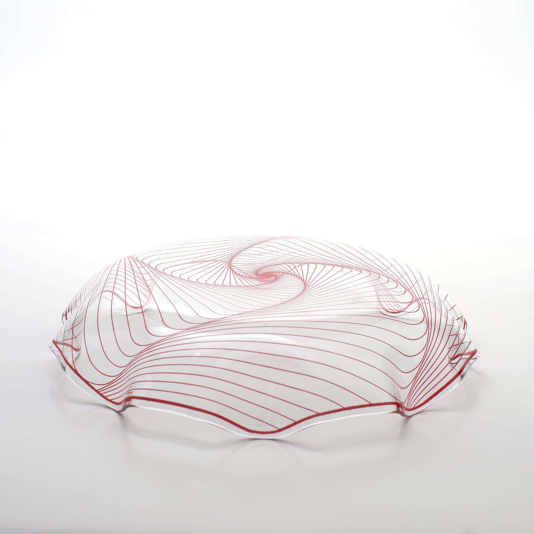 ビンテージ・ガラスプレート・インテリア・ディスプレイ