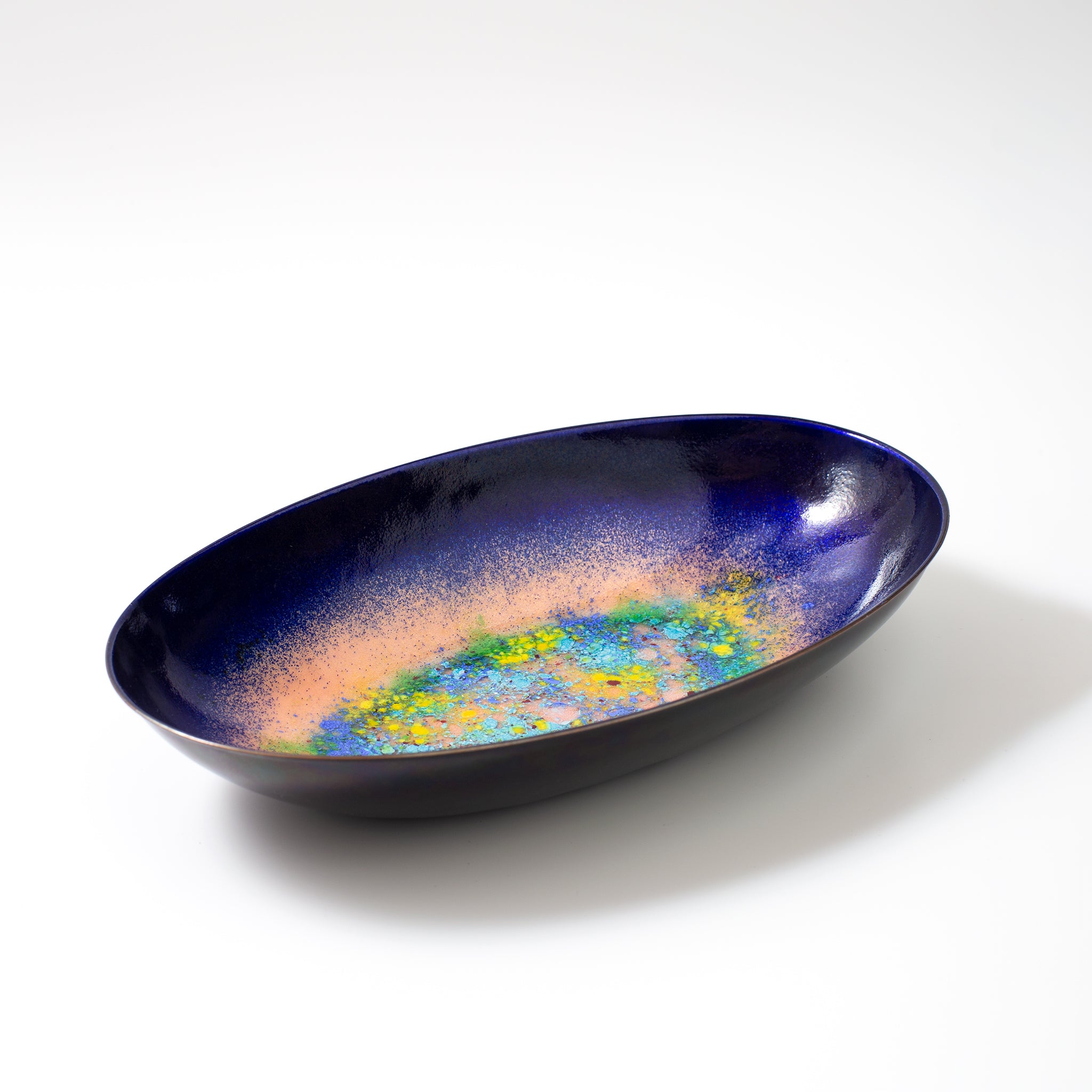 1960年代 エナメル細工のプレート ビンテージ