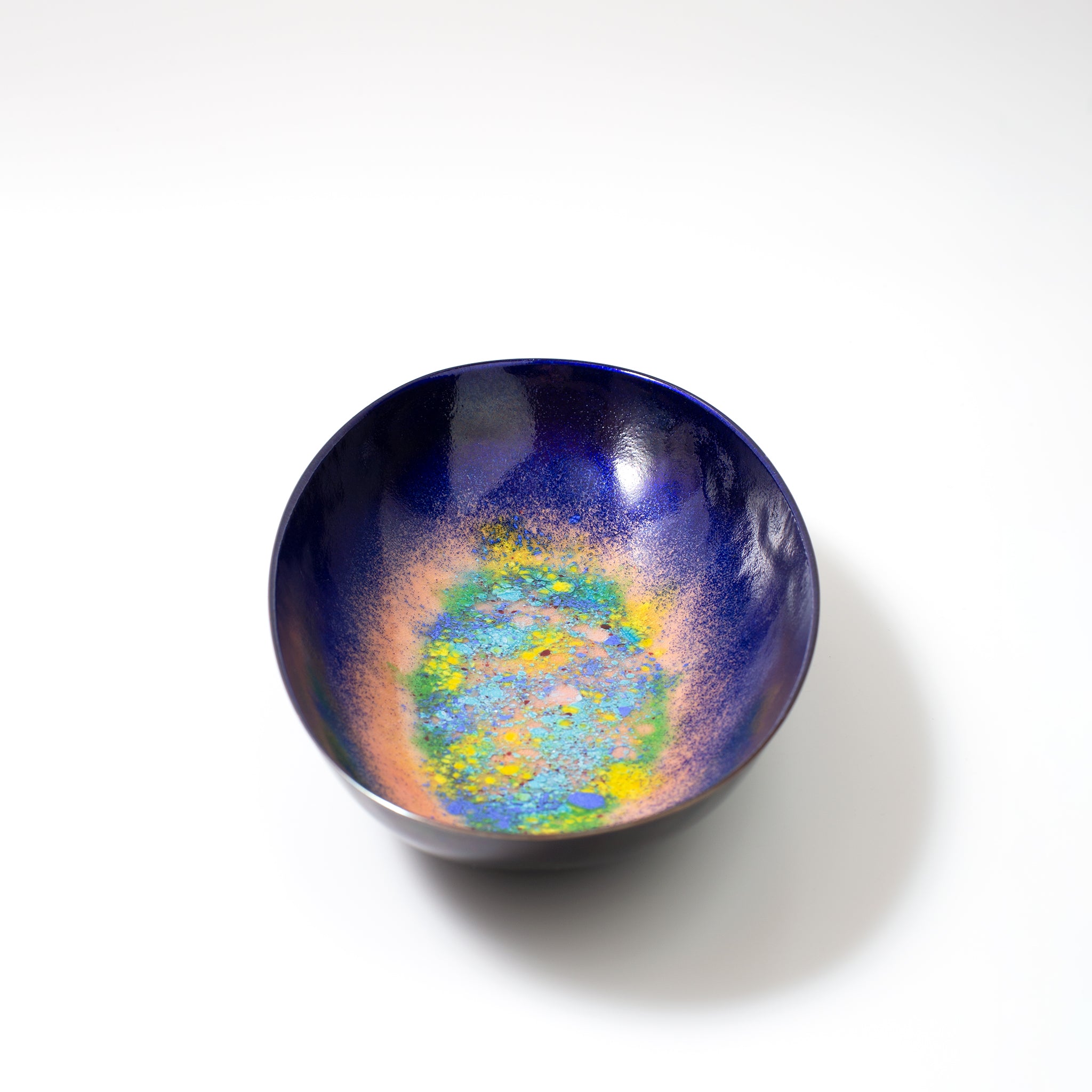 1960年代 エナメル細工のプレート ビンテージ