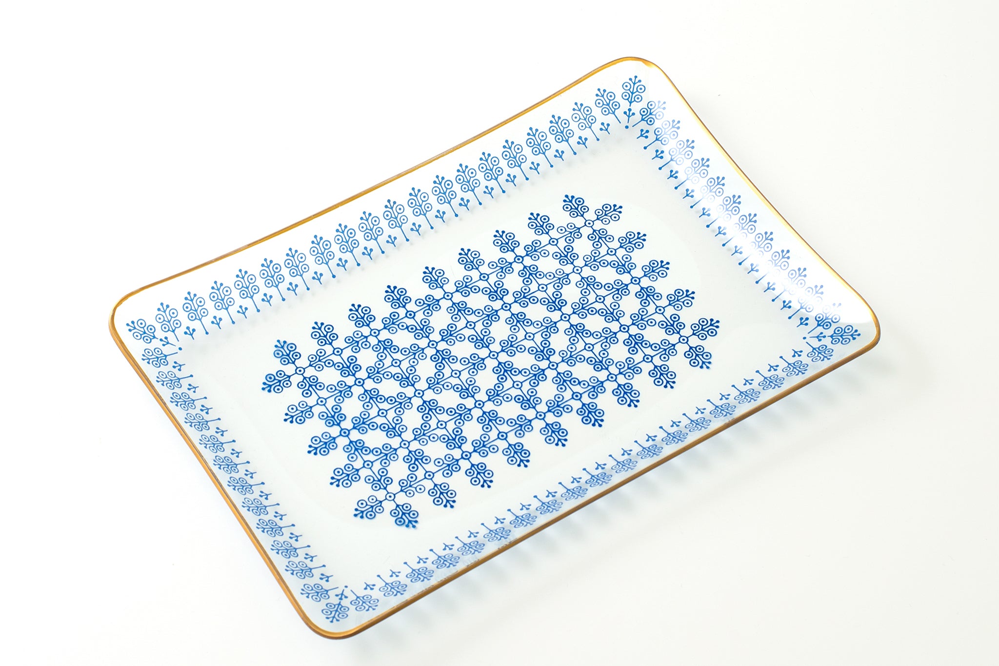 ビンテージ・ガラスプレート・インテリア・ディスプレイ