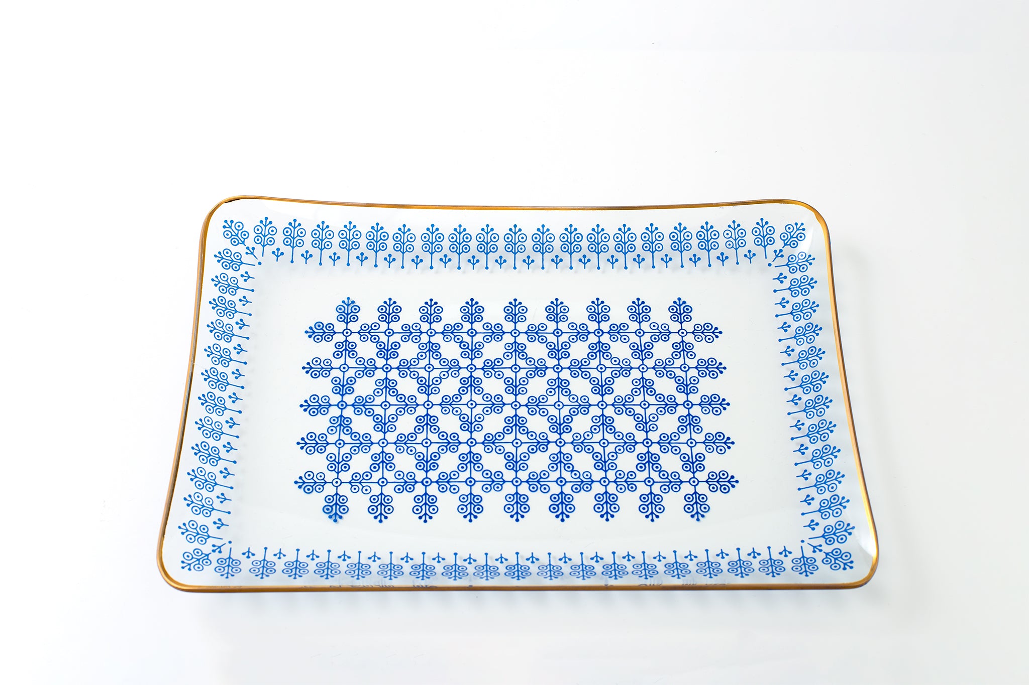 ビンテージ・ガラスプレート・インテリア・ディスプレイ