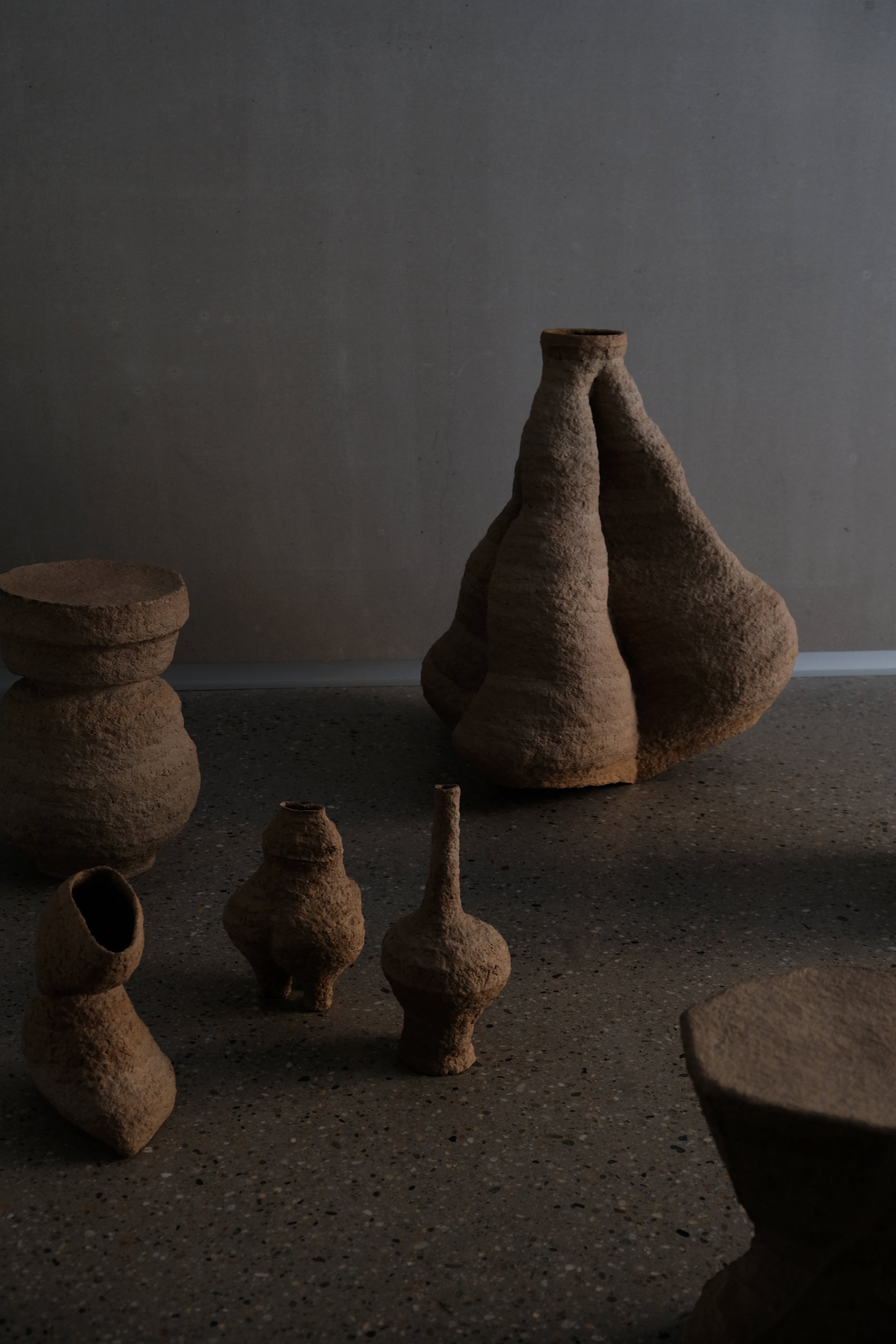 世界が認めたLangackerhäuslの傑作ADOBE large no.3。ライプツィヒ展示作品。圧倒的なスケールと質量感を放つ、高さ74cmの最高級一点もの彫刻。