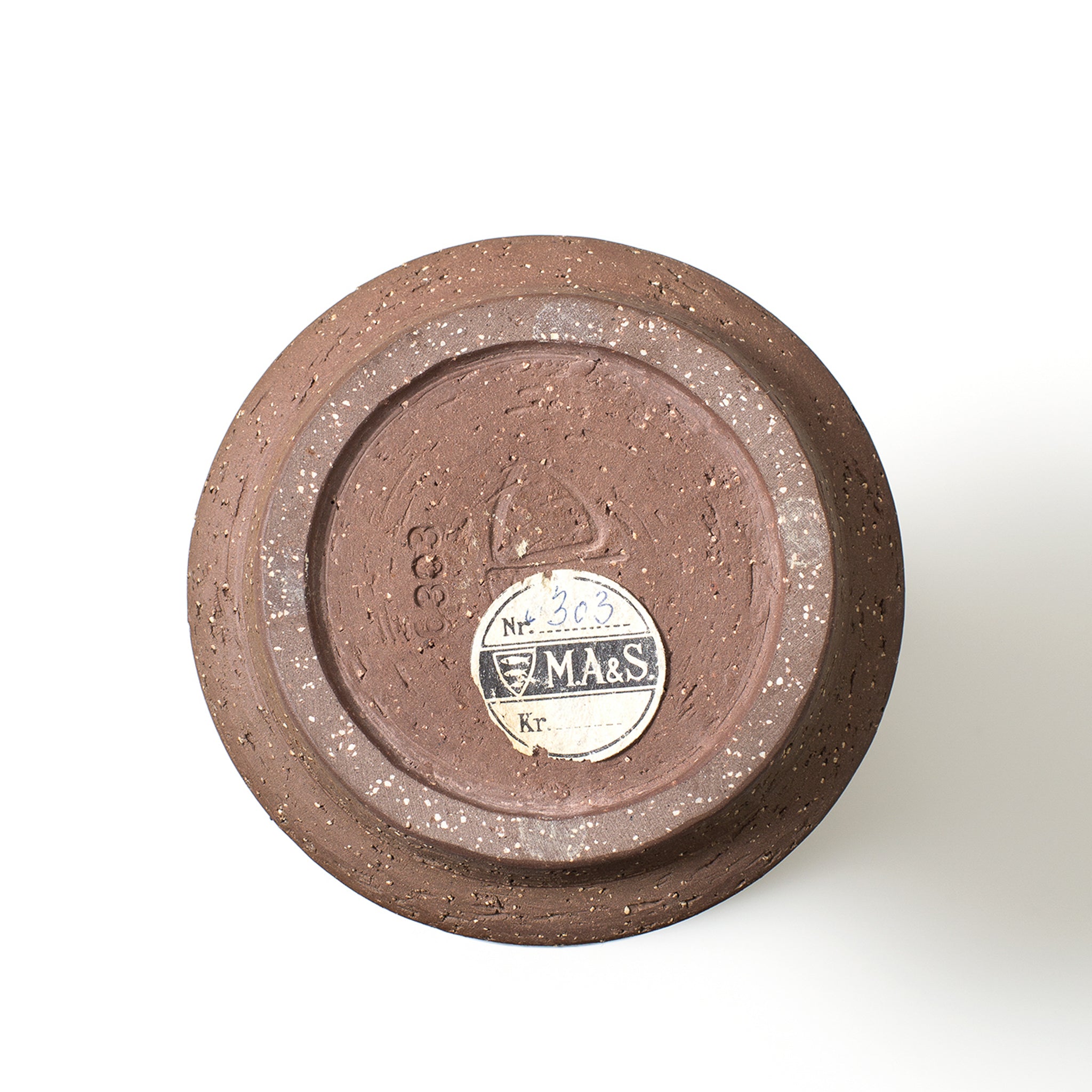Ceramic Vase / Denmark c.1960s [MA-001] (Michael Andersen & Son)