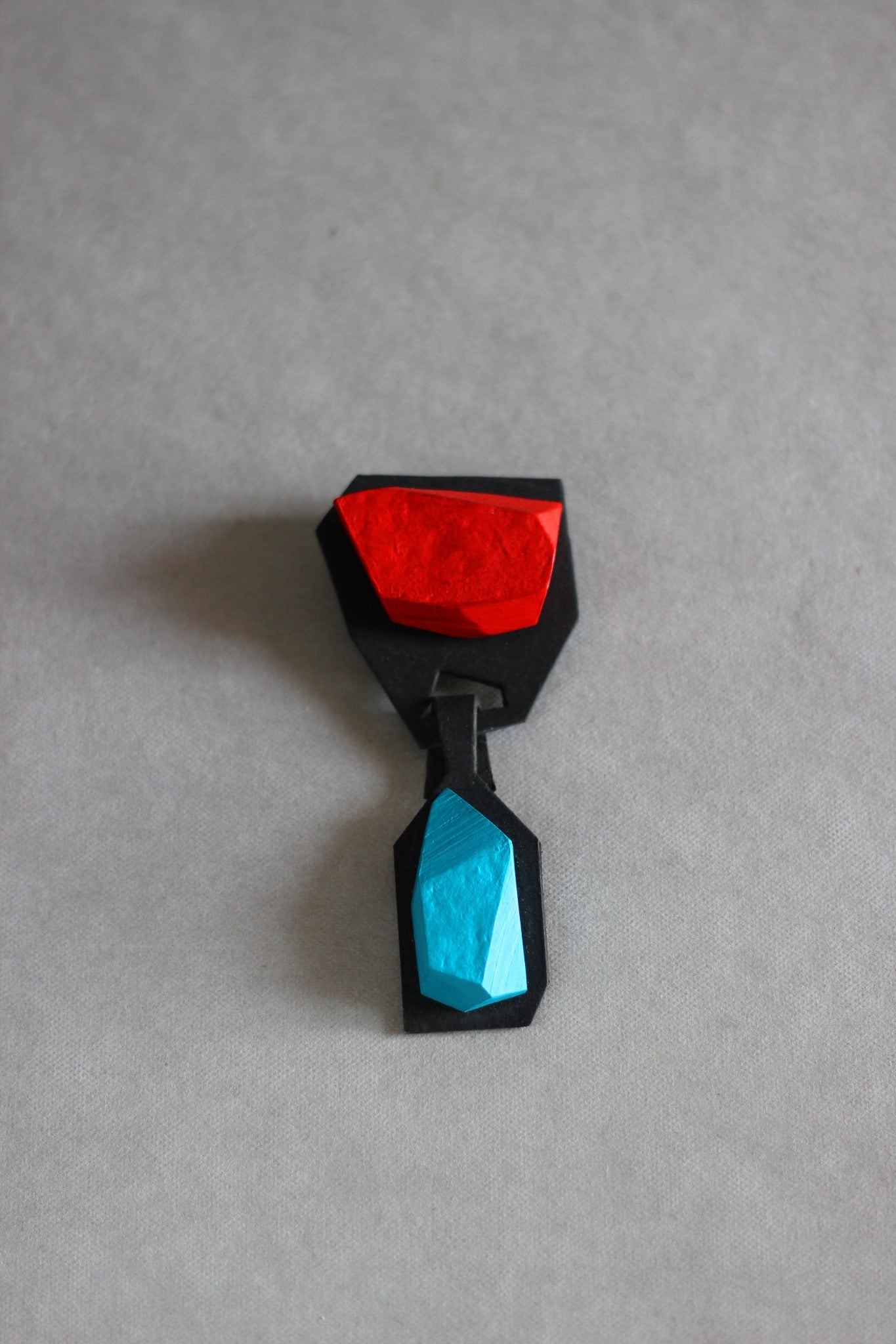紙・ペーパージュエリー / Kristl brooch double ブローチ